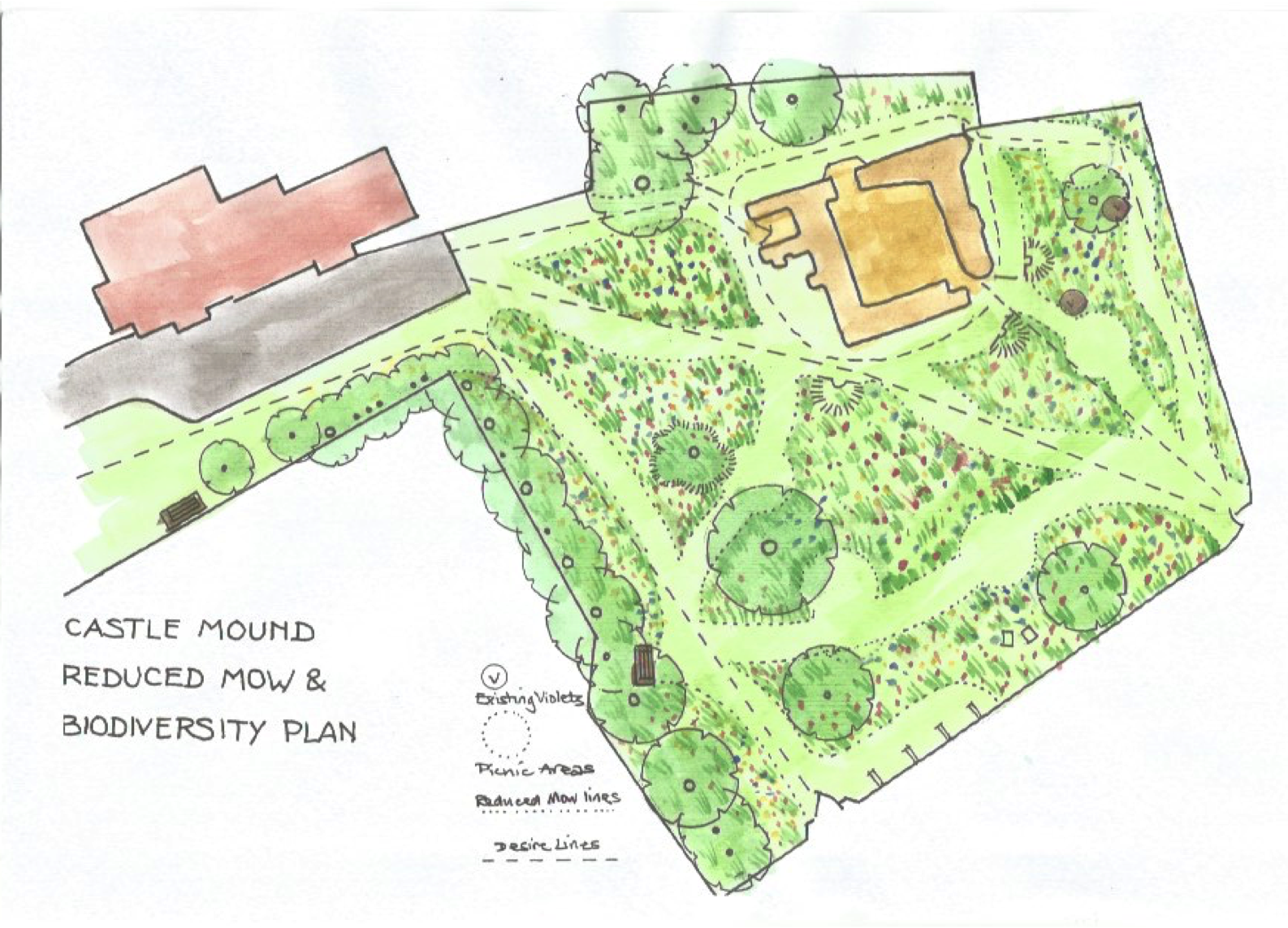 Castle Mound Plan
